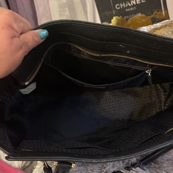 Kate Spade Classy Chester Street Allyn Handbag Kate Spade Chester Street Allyn tote handbag purse pocketbook bag black leather